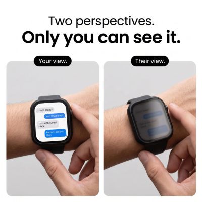 7. Tech-Protect Defense Privacy Case for Apple Watch 46 mm