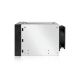 6. IcyDock Mounting Plate 5x8.9cm SATAI-III in 3x5.25" MB155SP-B bk
