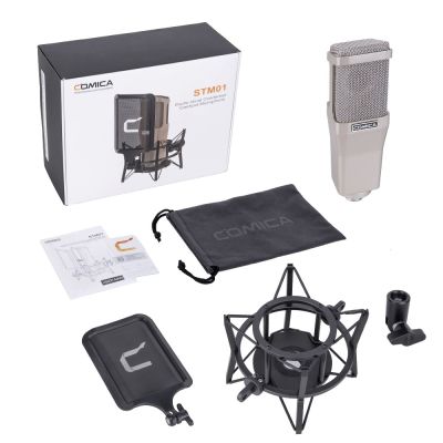 16. ikan STM01 microphone Gray Studio microphone