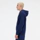 6. New Balance Stacked Logo Hoodie Fren Nny M MJ41501NNY
