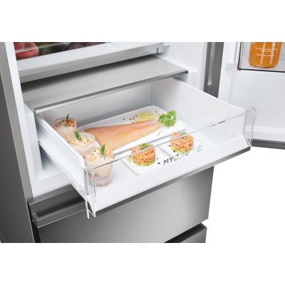6. Haier HTW5620DNMG Multidoor Refrigerator (stainless steel)