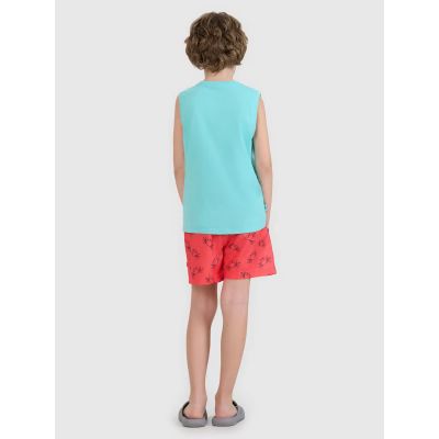 5. Boys' boardshorts 4F 4FJWSS25UBDSM121-63A