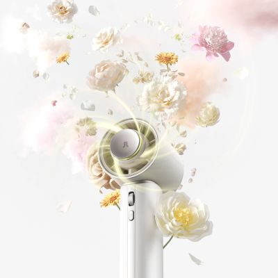 11. Jisulife Handheld Fan Pro1 Mini 4250mAh USB-C Portable Fan Blower - White