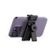 10. Selfie stick WC13YDS telescopic tripod 1.3m with double lamp and phone holder - black