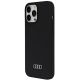 3. Audi Silicone Case iPhone 13 Pro Max 6.7" black/black hardcase AU-LSRIP13PM-Q3/D1-BK