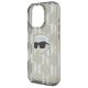 6. Karl Lagerfeld IML Karl Head Electroplated iPhone 16 Pro Case - Black