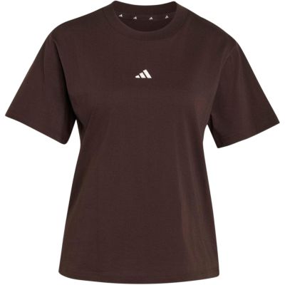 2. adidas Essentials Small Logo Women's T-Shirt Brown KX0795
