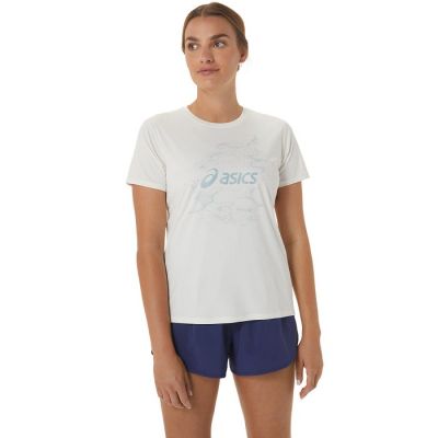 Asics Nagino Graphic Run SS Top W 2012C752-100
