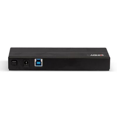 4. Lindy 43228 USB 3.2 Gen 1 (3.1 Gen 1) Type-A Hubs and Concentrators 5000 Mbit/s Black