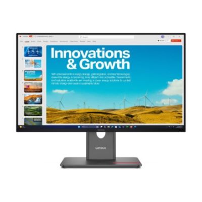 12. Lenovo ThinkVision P24QD-40 LED display 60.5 cm (23.8") 2560 x 1440 px Quad HD LCD Black