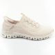Skechers Glide-Step women's sneakers comfortable ecru slip-ins