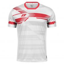 Zina La Liga Match Shirt (White\Red) Jr 2318-96342