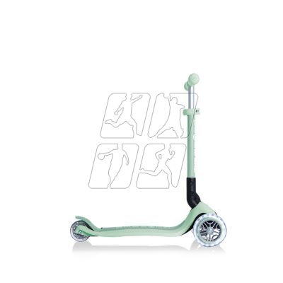 9. 3-wheel scooter Globber Foldable Lights ECOlogic Pistachio Jr 692-505