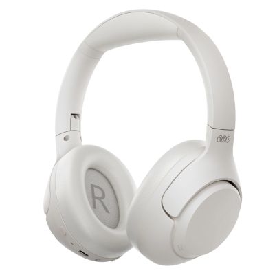 2. QCY H3 Over-Ear Headphones with ANC Bluetooth 5.4 Hi-Res Audio - White