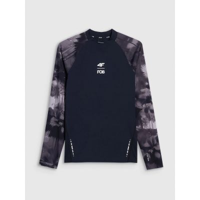 7. Longsleeve for swimming and water sports with UPF50+ filter men's 4F 4FRSS26TFWLM004-20S