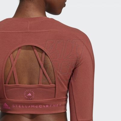 6. T-shirt adidas by Stella McCartney Truestrengh Crop Longsleeve Top W HR2196