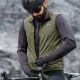 9. Rockbros TLMJ002 ROAD TO SKY insulated windproof vest S - green