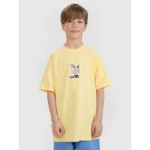 Boys' t-shirt with print 4F 4FJRSS25TTSHM2641-73S