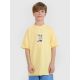 Boys' t-shirt with print 4F 4FJRSS25TTSHM2641-73S