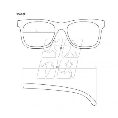 2. GOGGLE AYURA+ T562-5P glasses