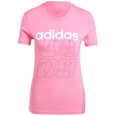 adidas Loungewear Essentials Slim Logo Tee W IY9191