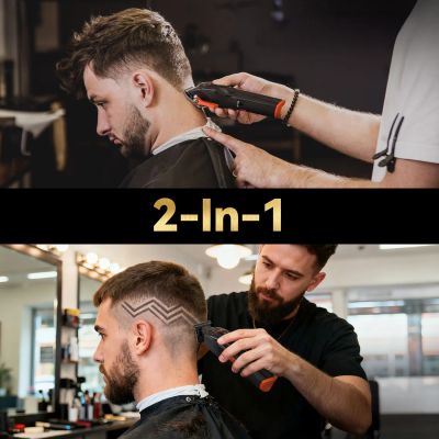 9. MAXGROOM WF-3908 multifunctional hair clipper with trimmer - black