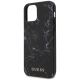 6. Guess Marble Case for iPhone 12 mini - Black