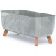 5. GRACIA CASE CONCRETE EFFECT FLOWER POT 58x24CM