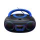 2. Denver TCL-212BT BLUE Portable CD Player cd Black, Blue