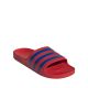 2. Adidas Adilette Aqua flip-flops red and blue IH9012