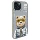 2. Nimmy Cool&Cute 2.0 Bear Case for iPhone 15 - Gray