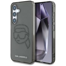 Case Karl Lagerfeld Rhinestones Karl Head Logo Samsung Galaxy S25 black