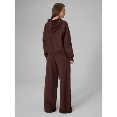 2. Women's wide-leg sweatpants 4F 4FRSS26TTROF2011-80S