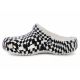 4. Crocs Classic warped checker clog 211007-103 flip flops