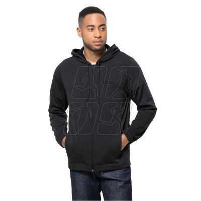 2. Jack Wolfskin Waldsee Hooded Jkt M 1710701-6000 sweatshirt