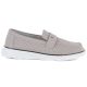 2. Vinceza 93221 women's gray leather moccasins