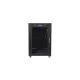 3. LANBERG FLOOR RACK CABINET 19" 15U 600X800 GLASS DOOR LCD BLACK FF01-6815-12BL (FLAT PACK)