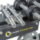 8. HMS STR12 Premium Plate and Dumbbell Stand