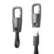 Tech-Protect Ultraboost DNA Cable with Keychain USB-C PD 60W / 3A - Gray