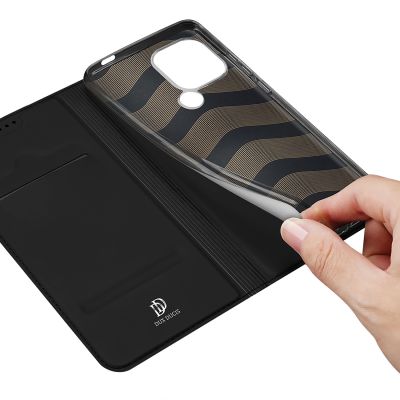 8. Dux Ducis Skin Pro Case for Xiaomi Redmi A1+ Flip Card Wallet Stand Black