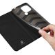 8. Dux Ducis Skin Pro Case for Xiaomi Redmi A1+ Flip Card Wallet Stand Black