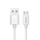 SAVIO USB-A – MICRO USB CABLE, 3 M, WHITE, CL-167