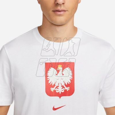 8. Nike Poland Crest M DH7604 100 T-shirt