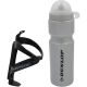 9. DUNLOP 750ML BIKE BOTTLE WITH CAGE SILVER