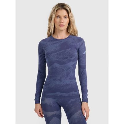 Women's seamless thermal underwear (top) 4F 4FWAW25USEAF208-11A