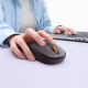 11. Baseus F01B 2.4GHz Wireless Mouse + Bluetooth 3.0 + 5.0 - Gray