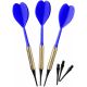 DARTS PLASTIC DARTS 3 PCS SAFE BEST SPORTING - BLUE