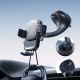 7. Joyroom JR-OK6 clamp phone holder for glass - black