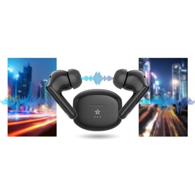 11. GIEWONT RealSound PRO ANC ENC GWS800-1 Wireless Headphones Black