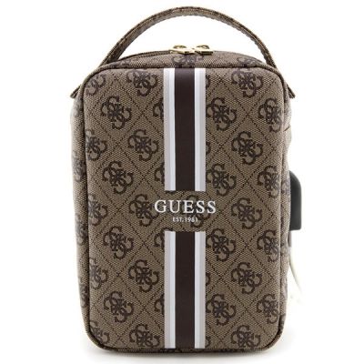 2. Guess Bag GUHBP4RPSW Organizer brown/brown 4G Printed Stripes